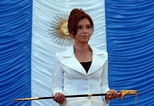 Argentinian President Cristina Fernandez de Kirchner
